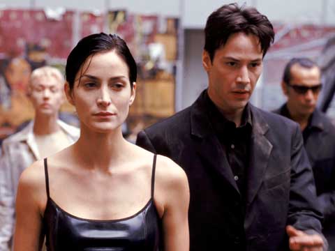 Carrie-Anne Moss - Keanu Reeves